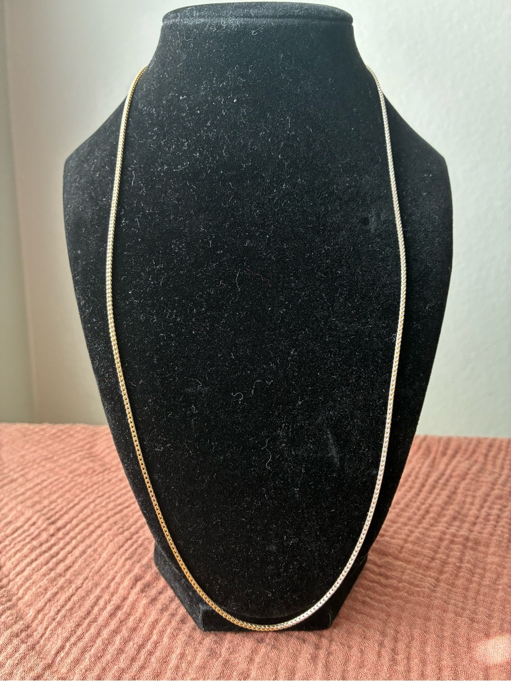 925 Sterling Silver Two-Tone Gold and Silver 24” 1.4mm